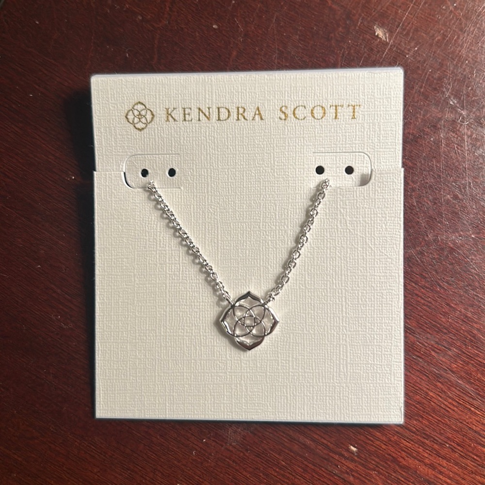 Kendra Scott logo necklace